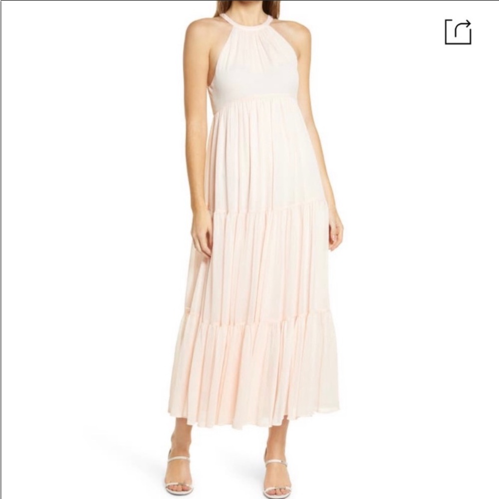 Pink Chiffon Dress